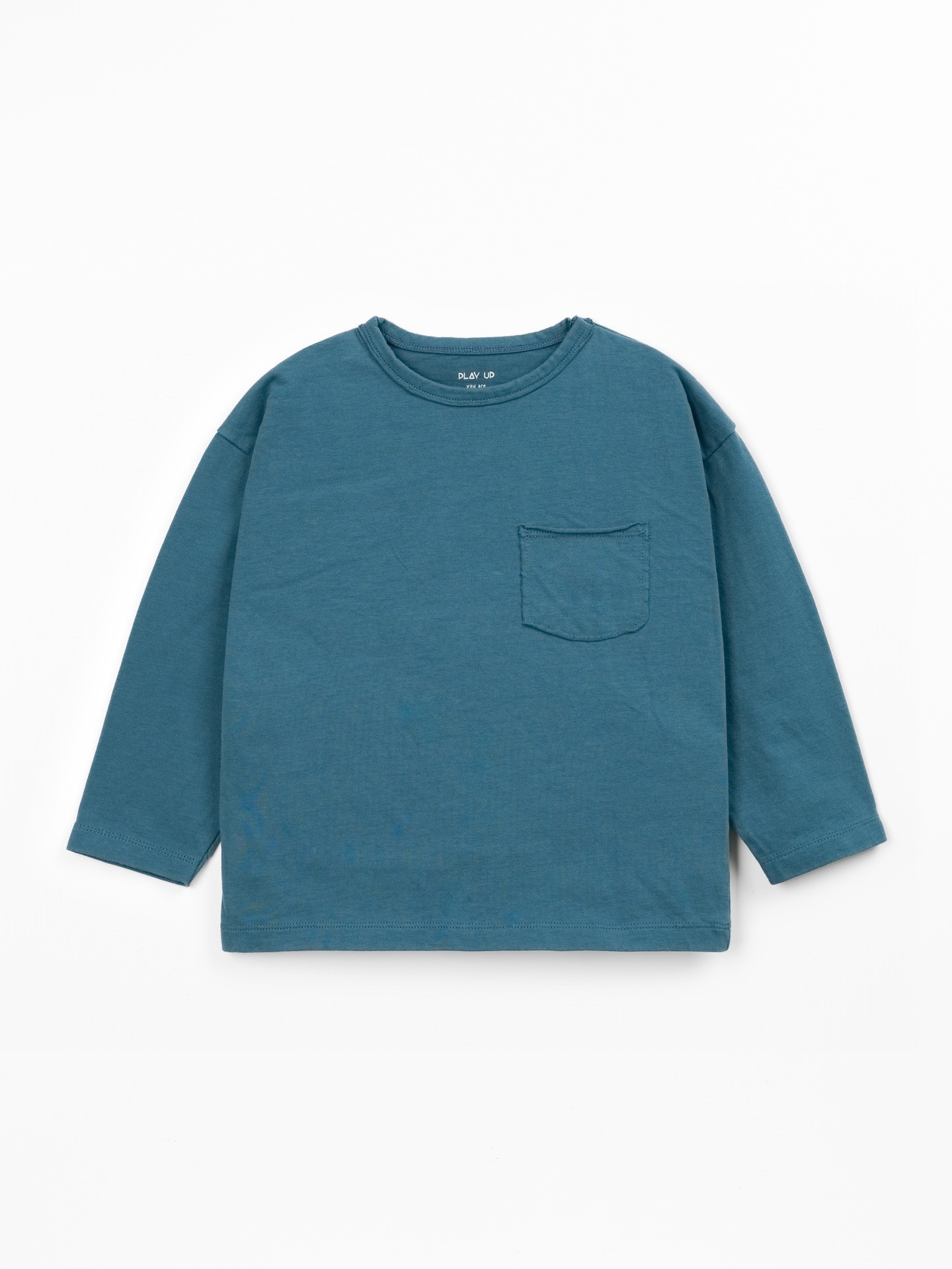 T-shirt en maille avec coton recycl?