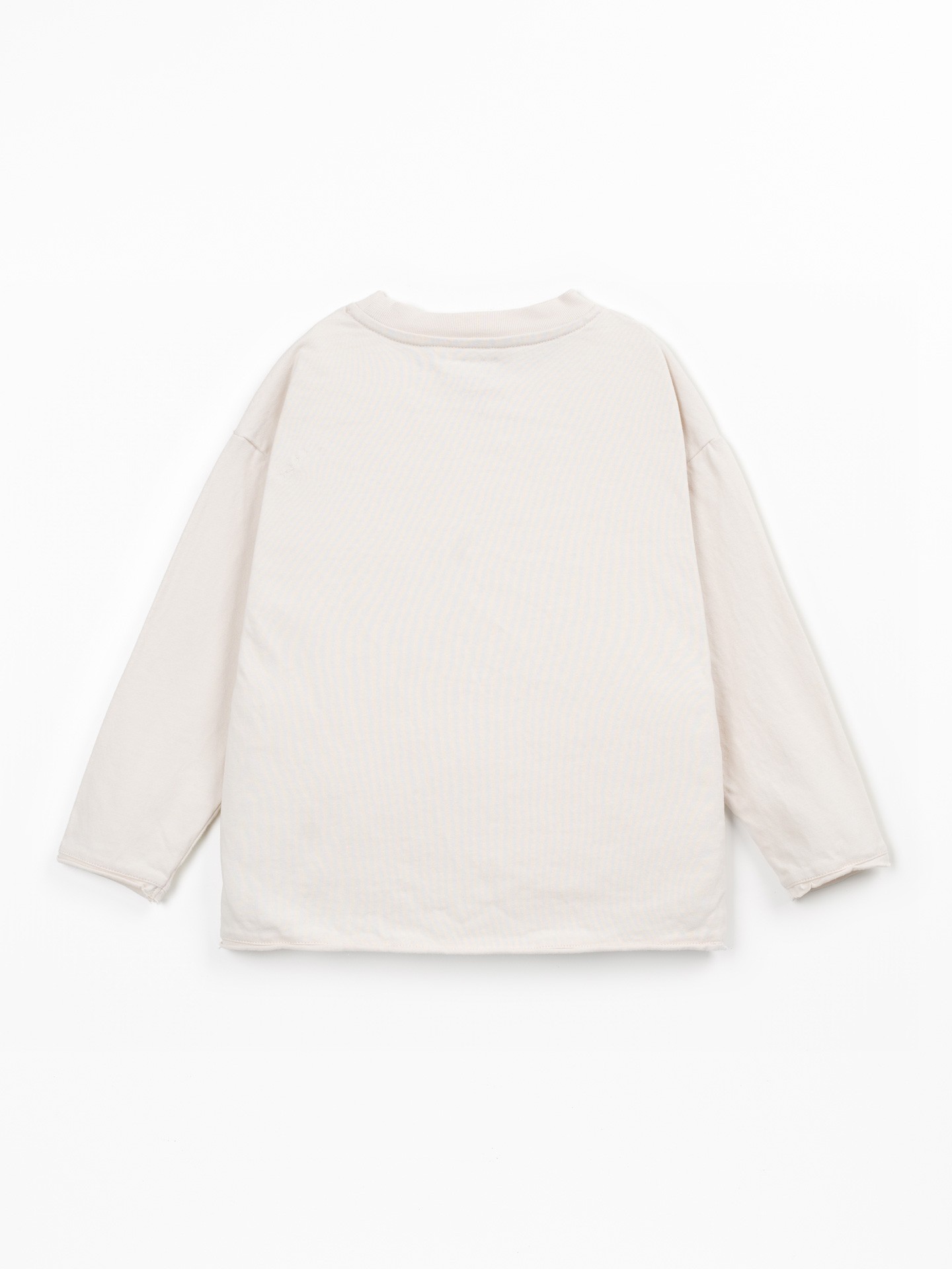 T-shirt en coton et coton recyclé avec dessin sur le devant