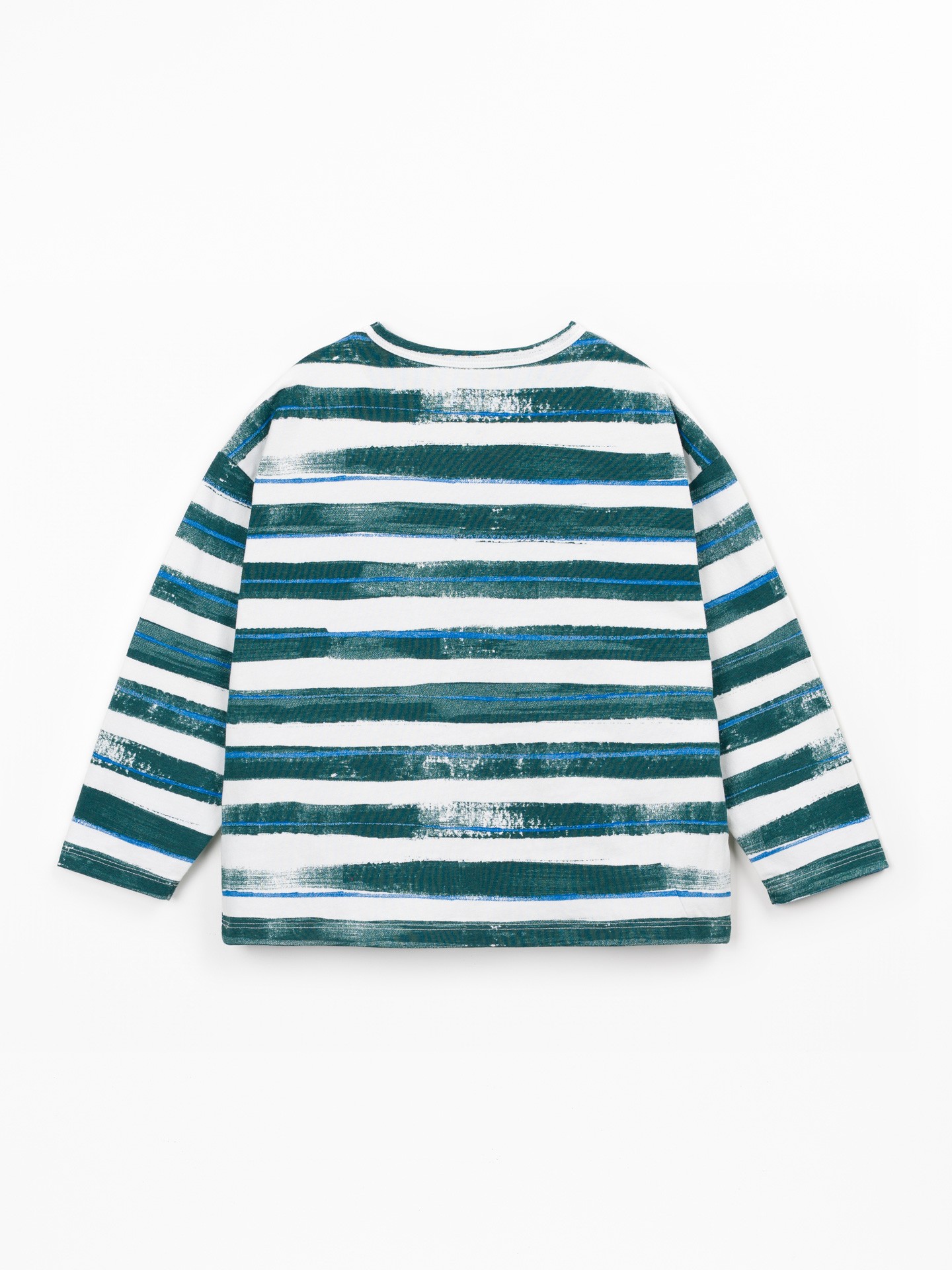 T-shirt à manches longues rayé