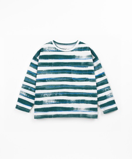Long sleeve striped t-shirt
