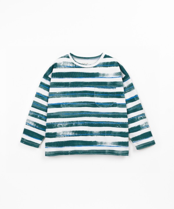 Long sleeve striped t-shirt