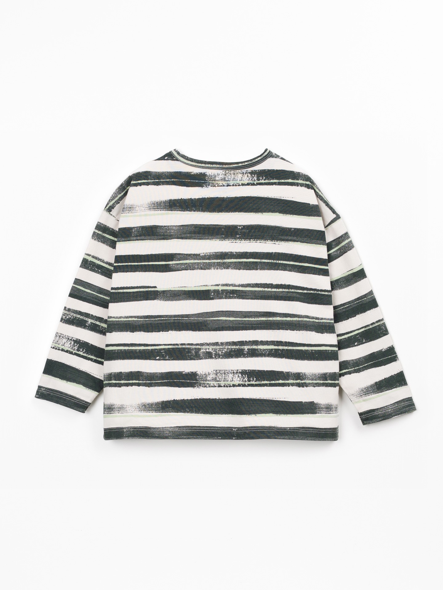 T-shirt à manches longues rayé