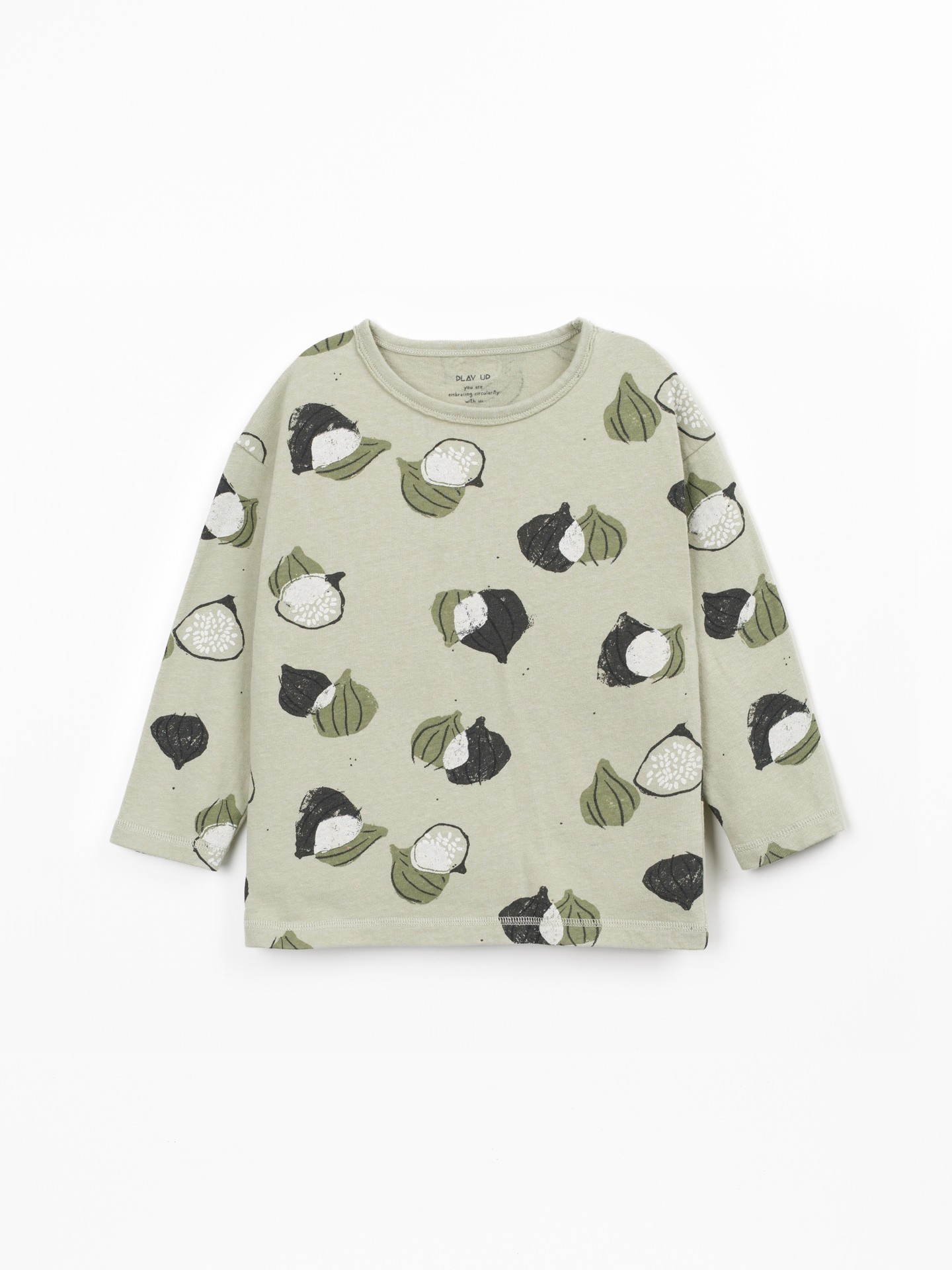 T-shirt en mélange de coton biologique et coton recyclé
