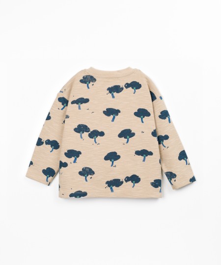 Camiseta de manga larga con estampado