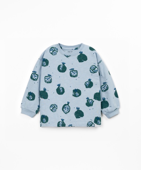 T-shirt avec imprimé de grenades