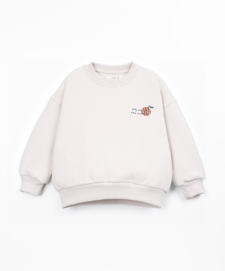 Camisola de malha em algodão