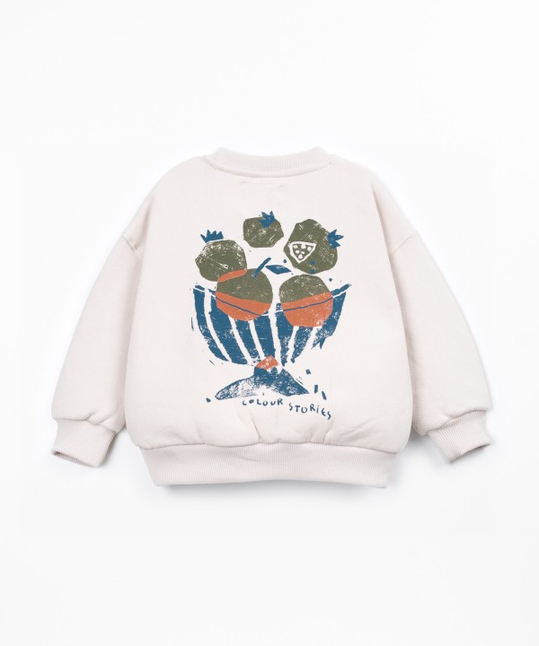 Pull en maille de coton