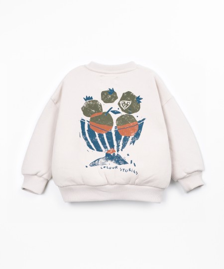 Camisola de malha em algodão