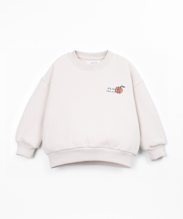 Pull en maille de coton