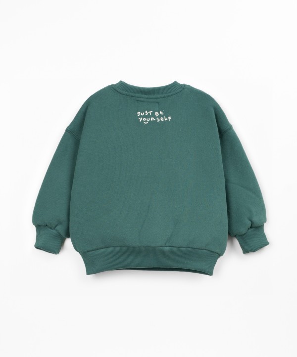 Pull en maille de coton