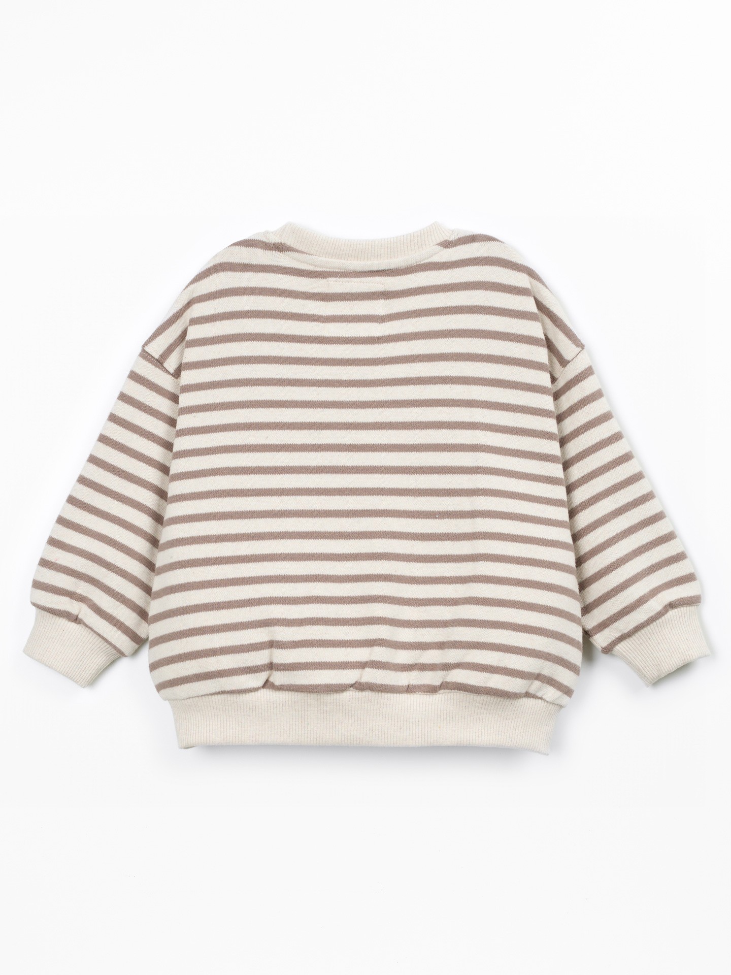 Pull en maille avec mélange de coton et coton recyclé