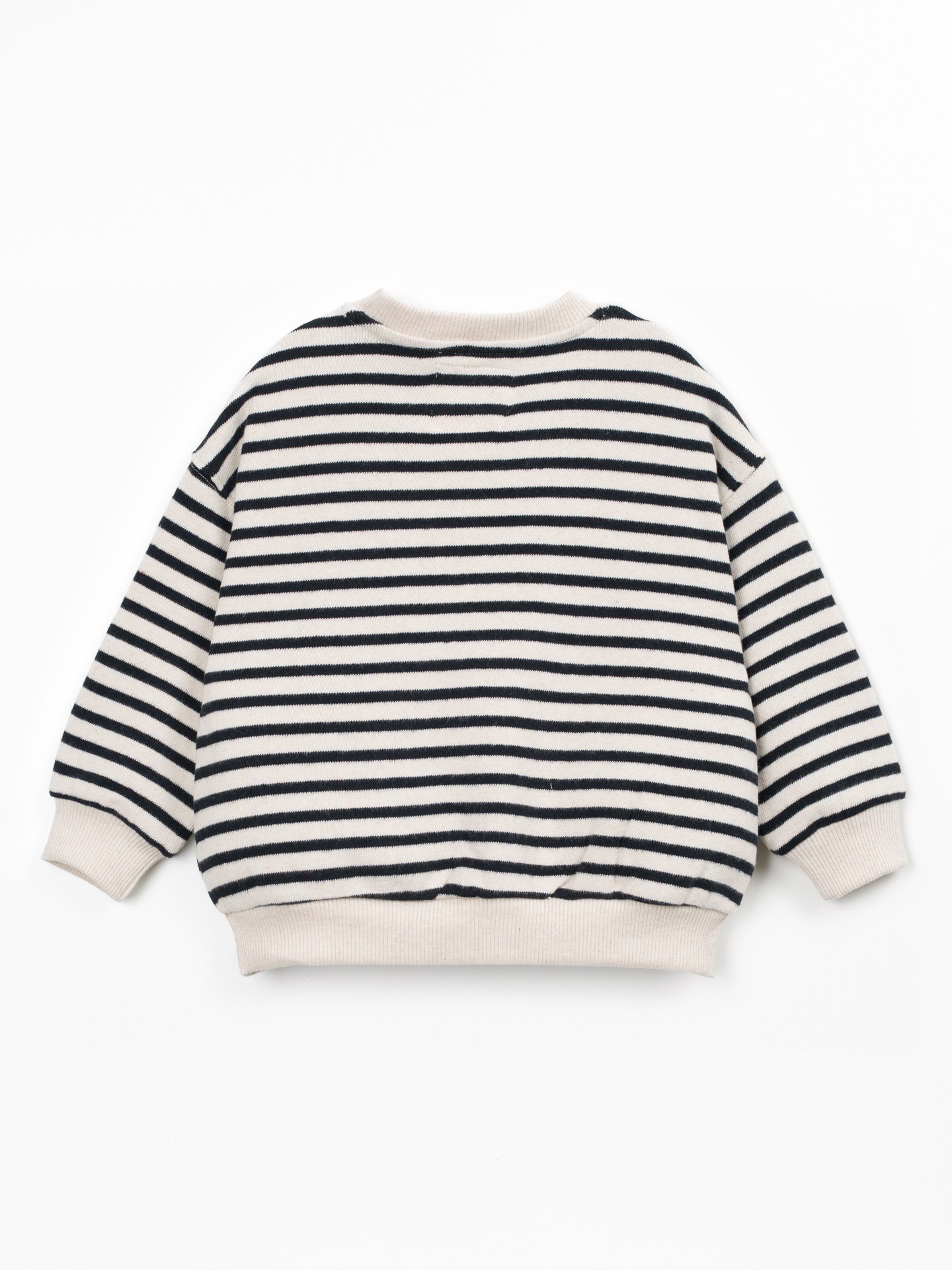Pull en maille avec mélange de coton et coton recyclé