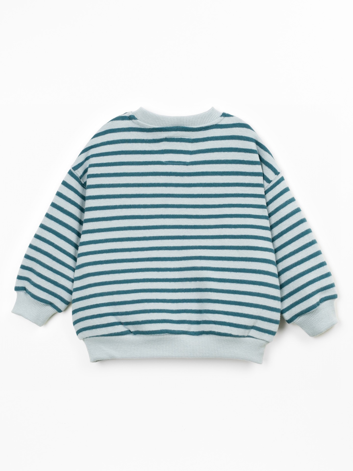 Pull en maille avec mélange de coton et coton recyclé