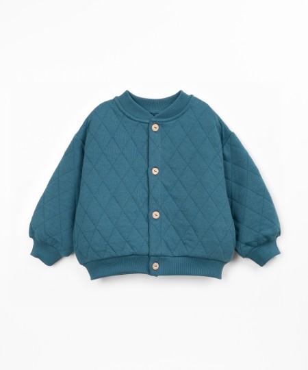 Jacket with organic cotton