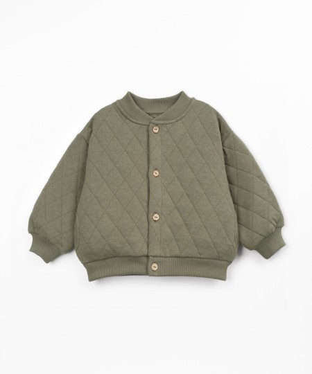 Jacket with organic cotton