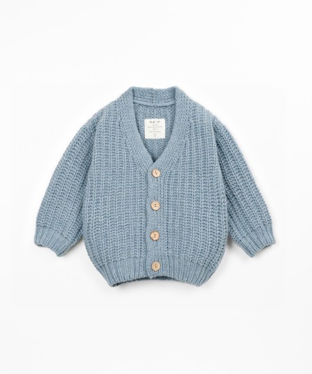 Casaco de malha tricot