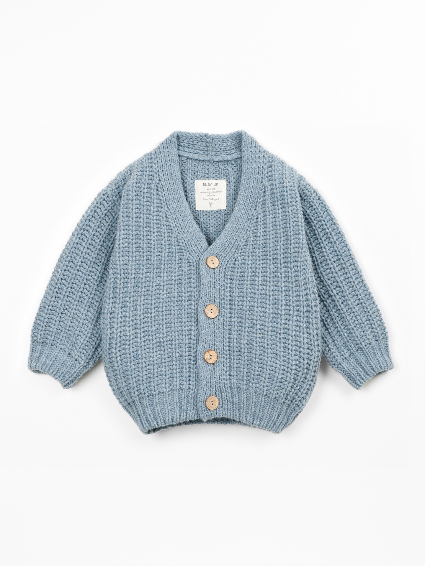 Veste en maille tricot