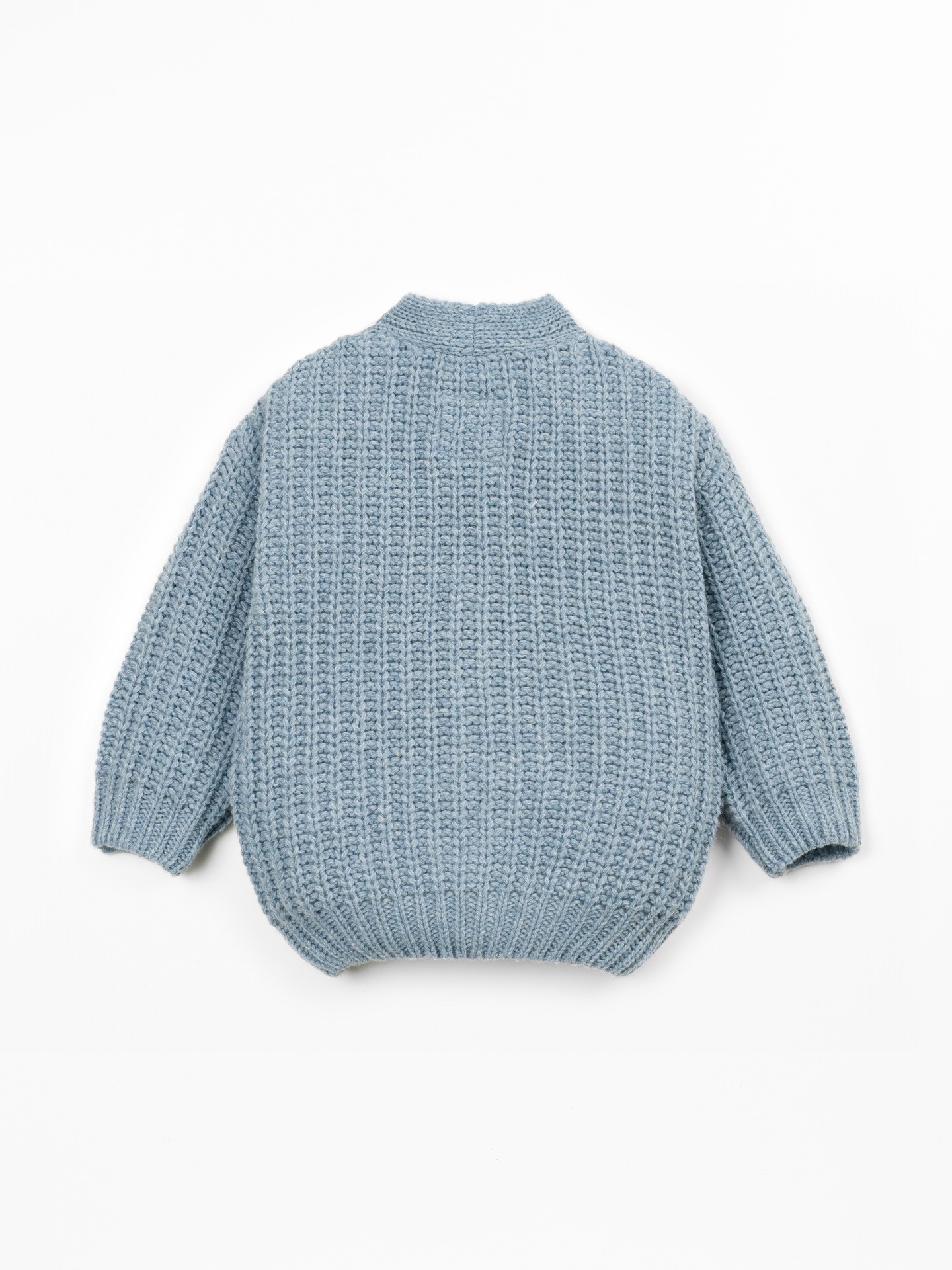 Veste en maille tricot