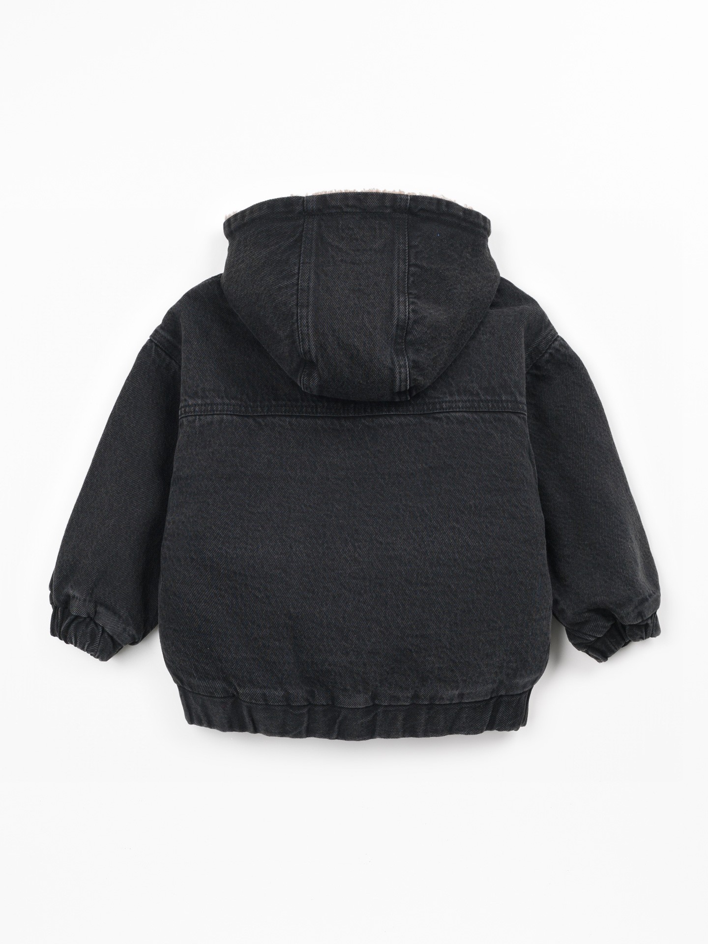 Veste en jean avec doublure en fourrure
