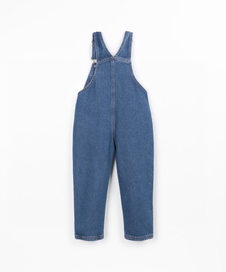 Tuta in cotone denim