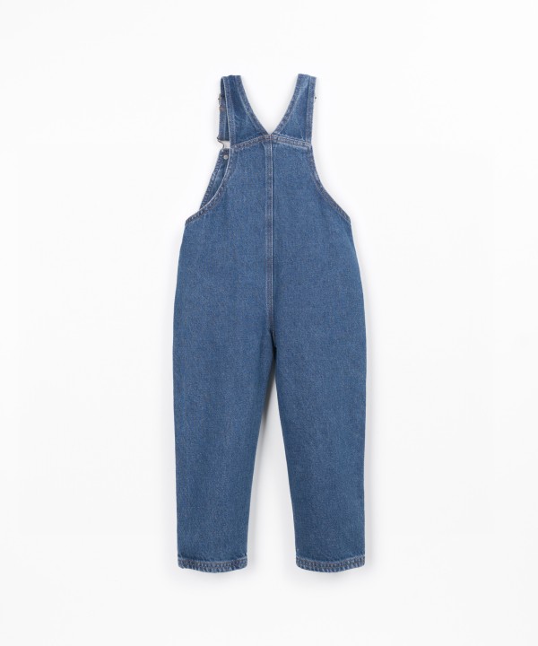 Combinaison en coton denim