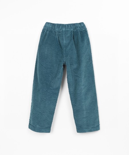 Pantalones de pana con bolsillos