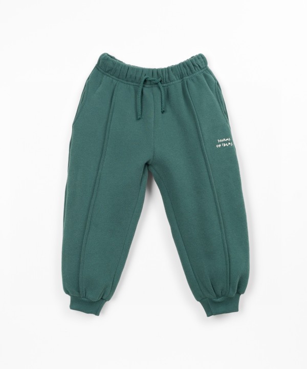 Pantalon en maille de coton