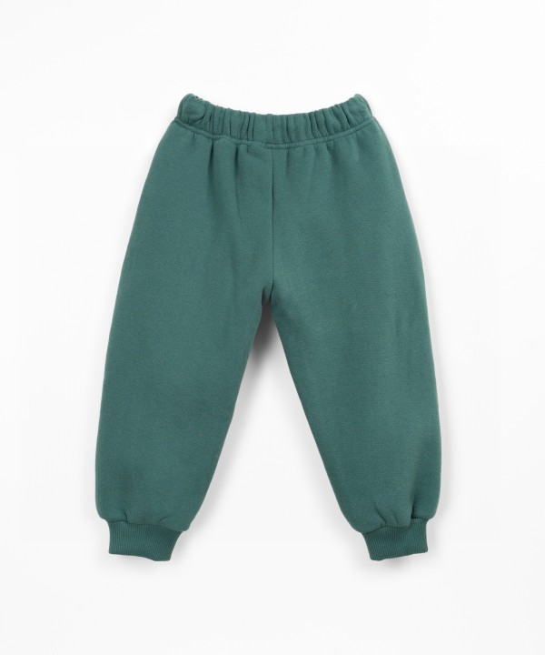 Pantalon en maille de coton
