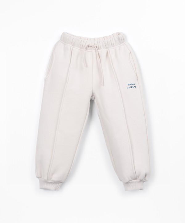 Pantalon en maille de coton