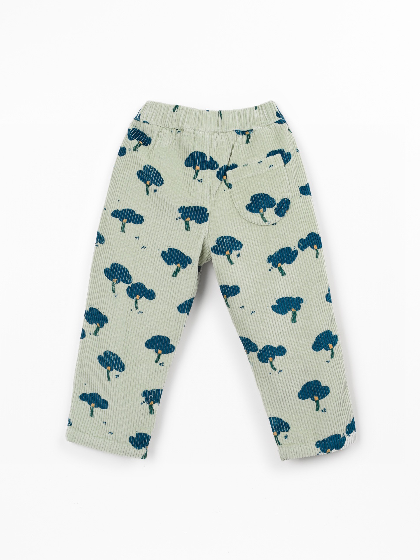 Pantalon en velours côtelé en fibres naturelles