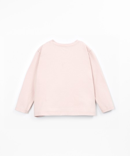 T-shirt en maille avec coton recycl?