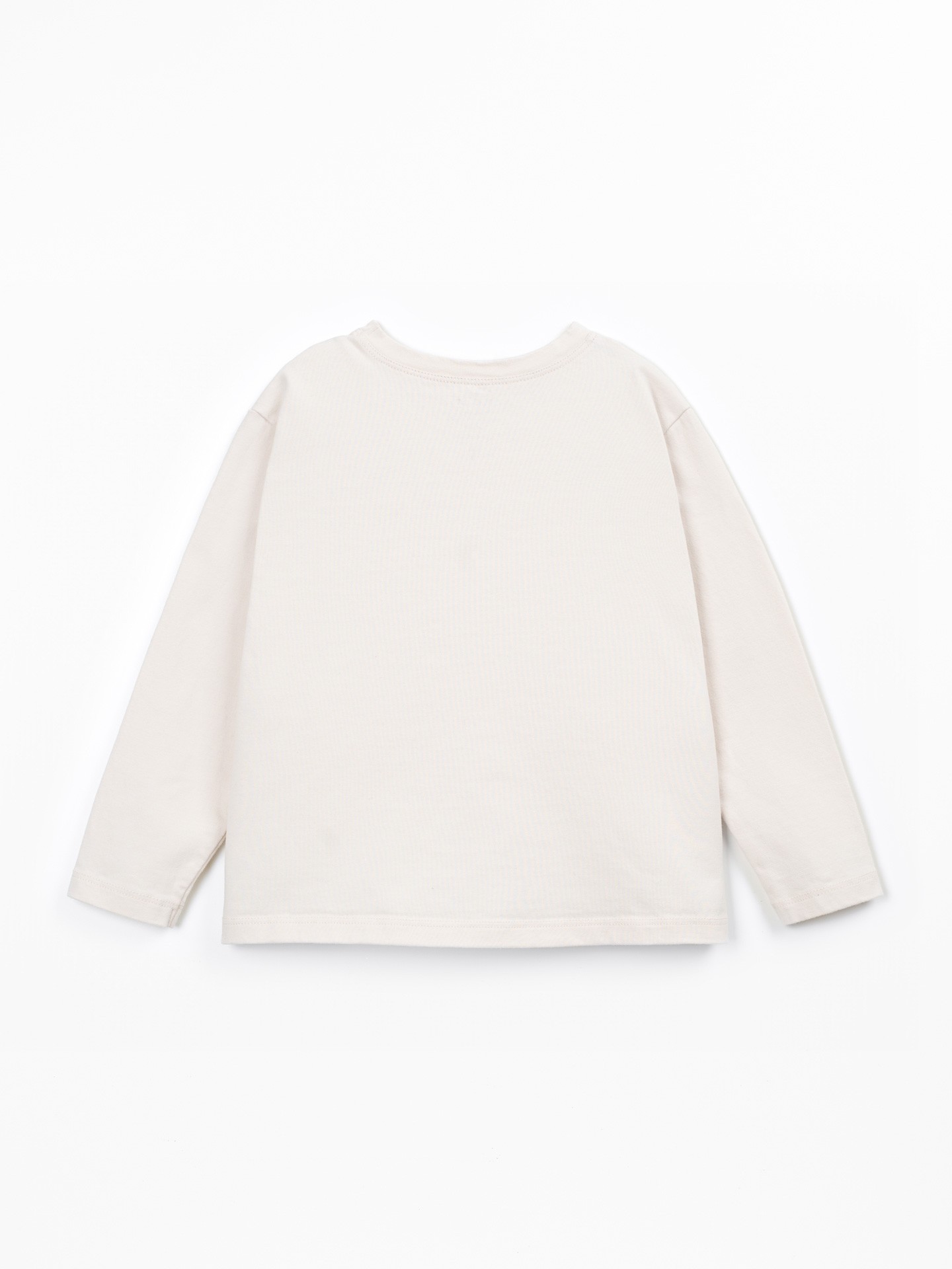 T-shirt en maille avec coton recycl?