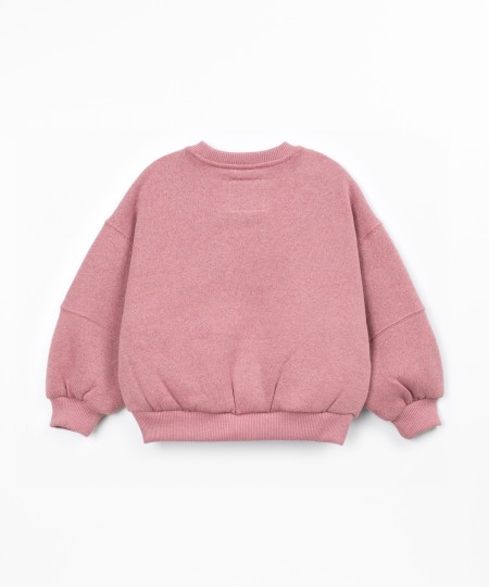 Pull en mélange de coton et de fibres recyclées