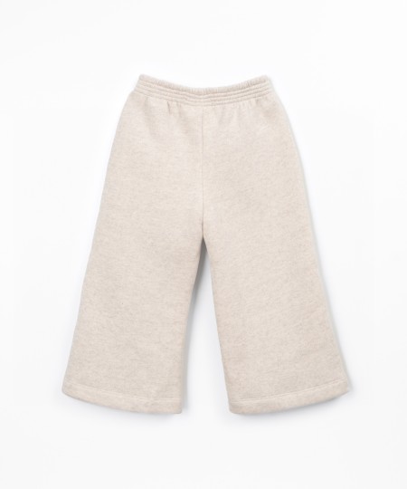 Pantalon en maille avec intérieur gratté