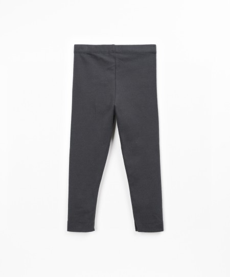 Legging uni en maille