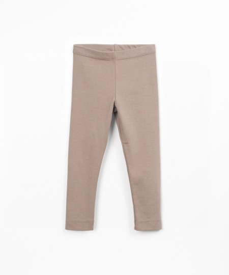 Legging uni en maille