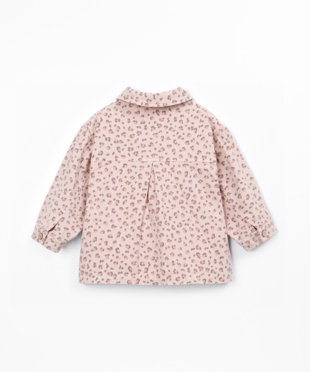 Chemise en sergé imprimée