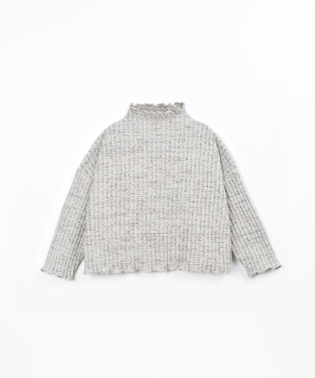 Pull en maille de coton biologique