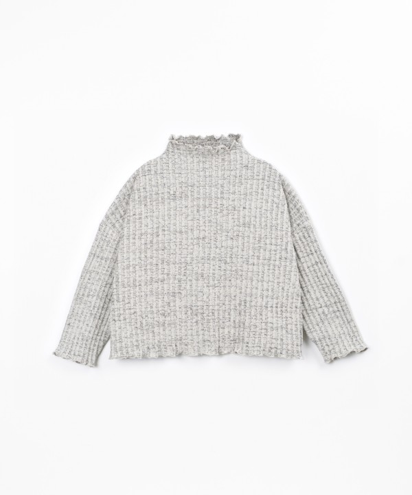 Pull en maille de coton biologique