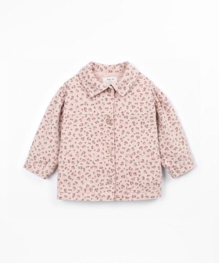 Printed twill shirt