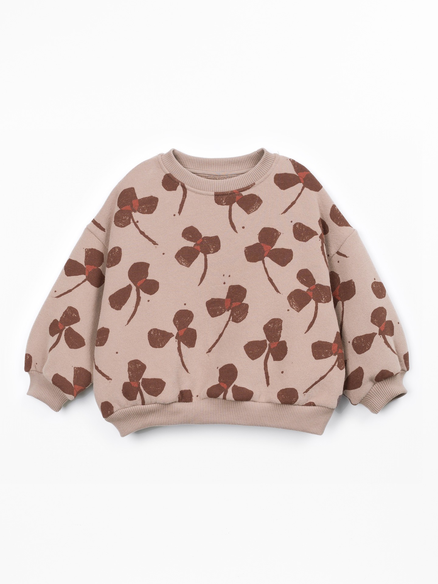 Pull à imprimé floral