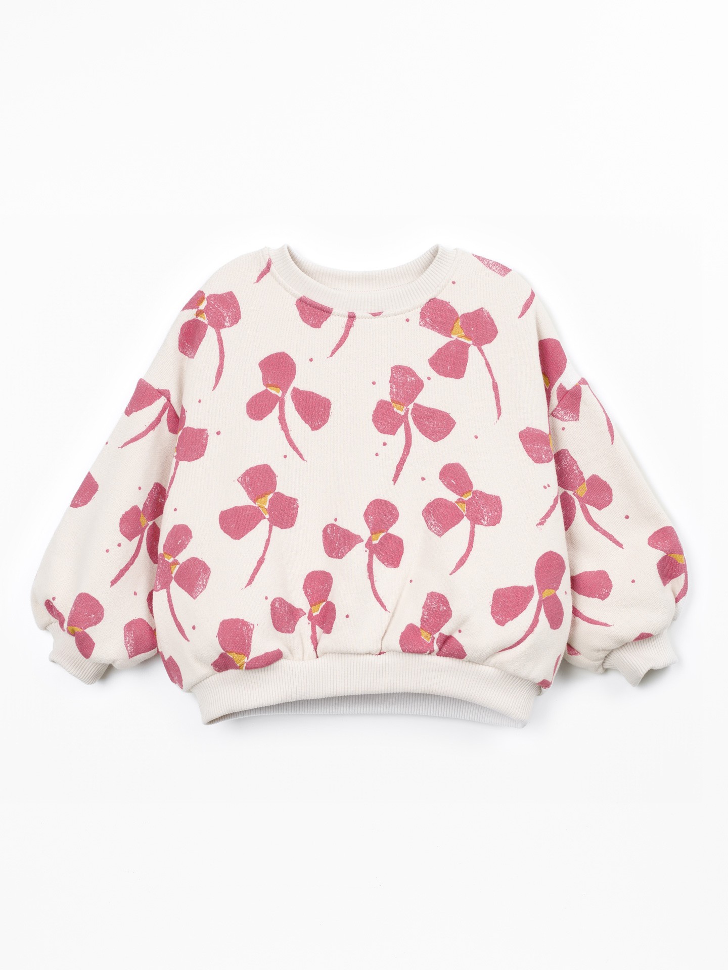 Pull à imprimé floral