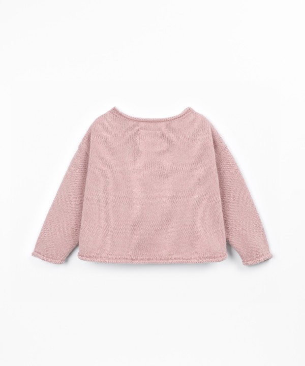 Camisola de malha tricot