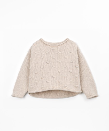 Camisola de malha tricot