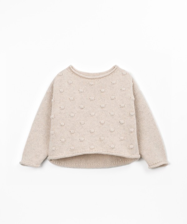 Camisola de malha tricot