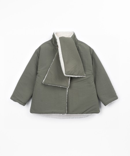 Parka con forro de pelo