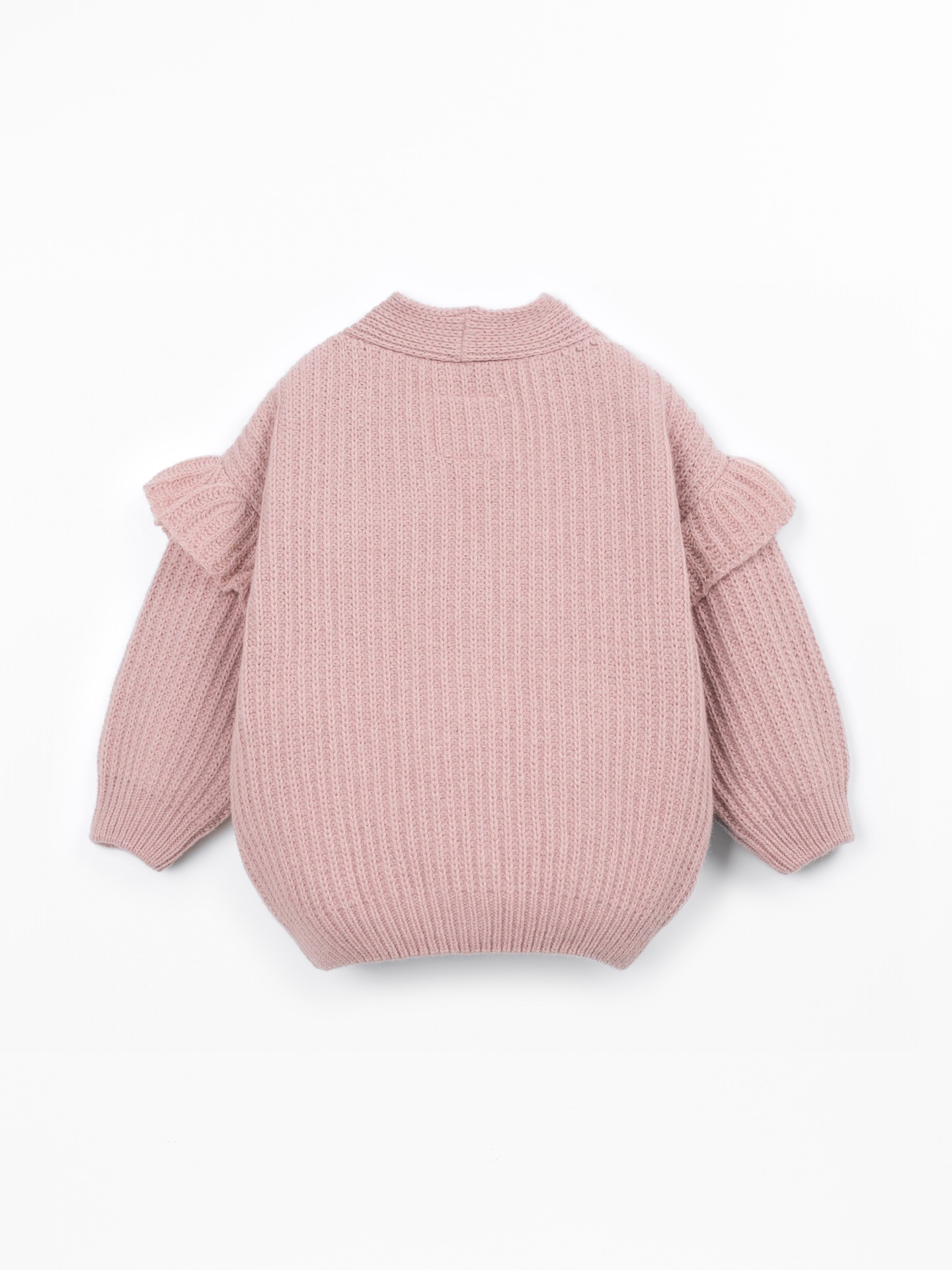 Veste en maille tricotée