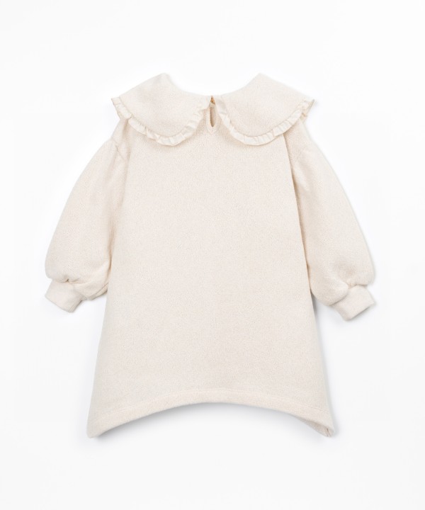 Vestido de punto con cuello