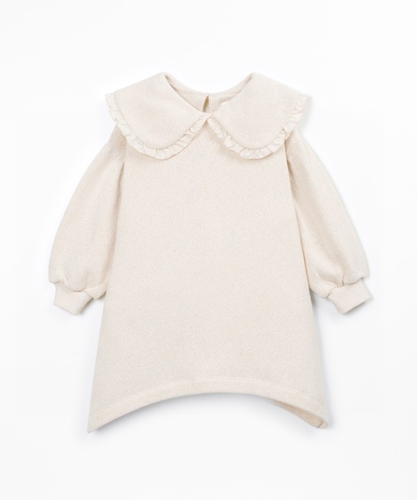 Vestido de punto con cuello