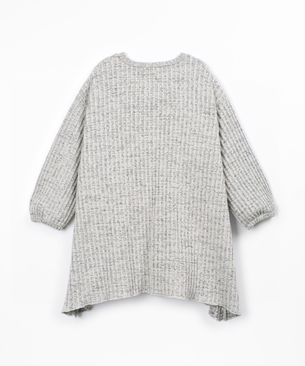 Vestito in maglia con cotone biologico